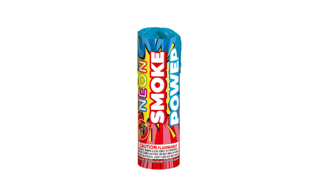 Neon Smoke Power - Red and Blue